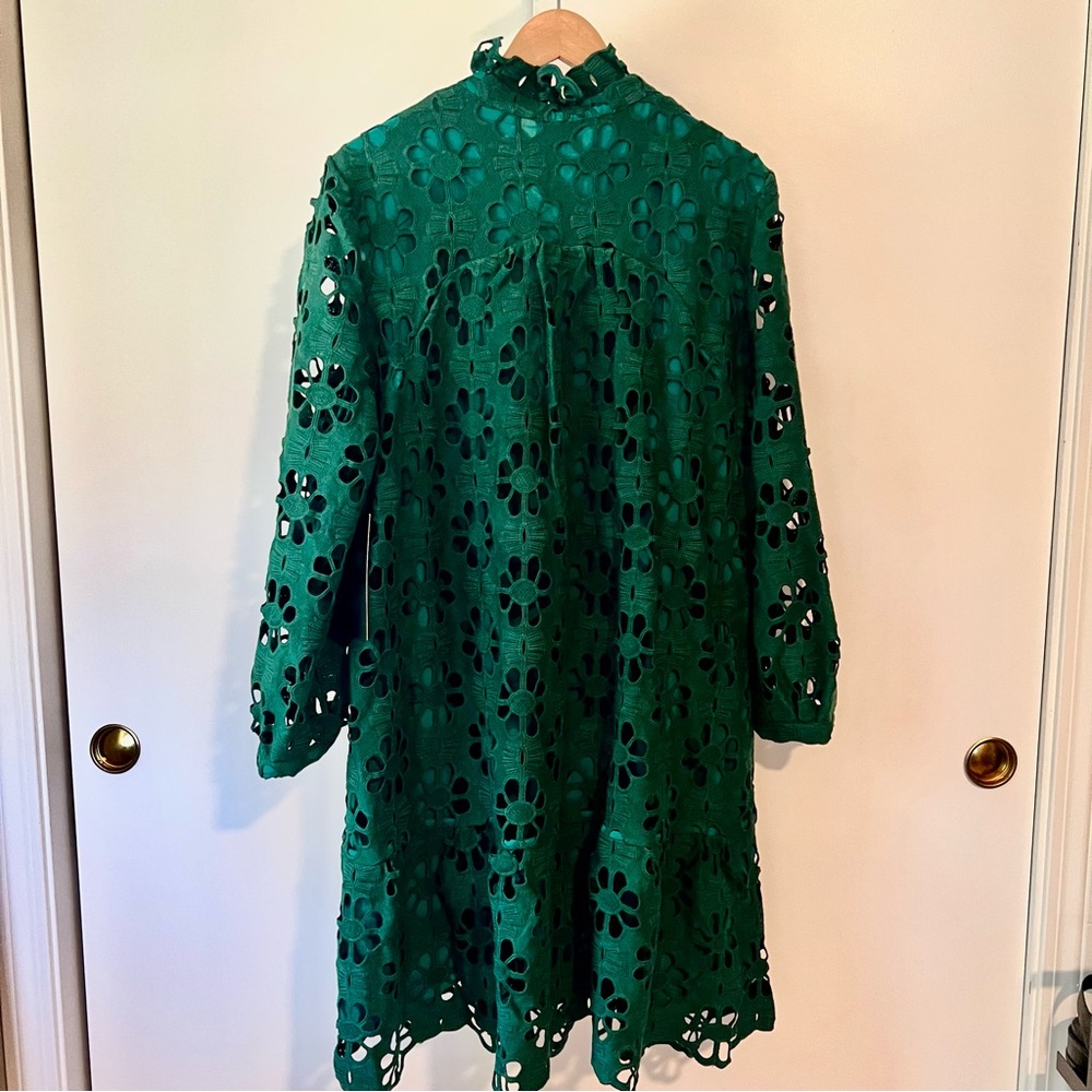Tuckernuck Green Lace Palmerston Dress NWT - Picture 10 of 11